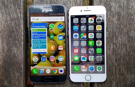 iPhone 7 vs Samsung Galaxy S7 comparison review